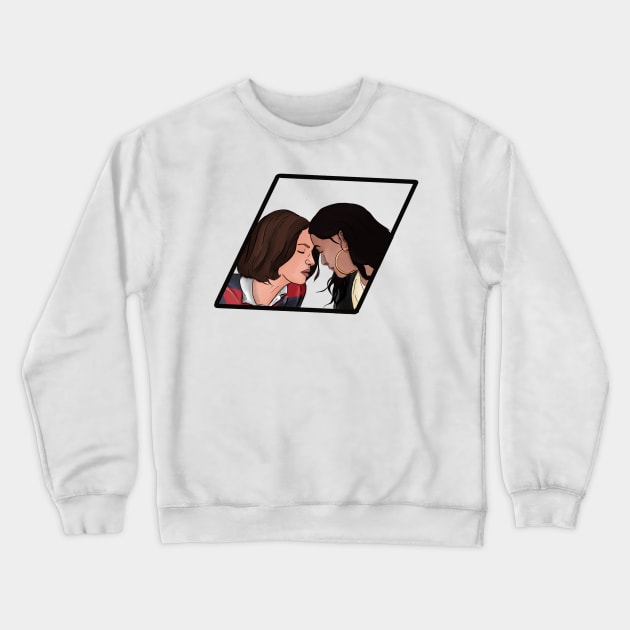 Cazzie Forehead Touch Crewneck Sweatshirt by gcn96